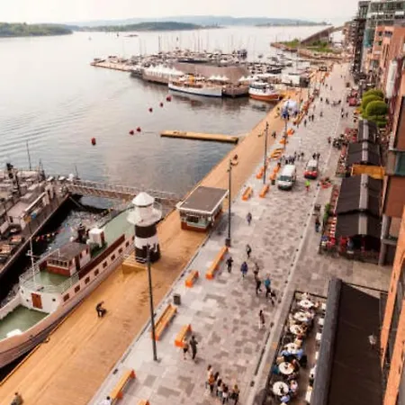 Lägenhet Vika ,aker Brygge Apartments, Slottet Oslo